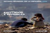 ESTADO MUNDIAL DE LA INFANCIA 2006 E INVISIBLESwhite.lim.ilo.org/ipec/documentos/excluidos_invisibles_unicef.pdf · 34 5 Resumen .....35 RECUADROS Niños de la calle .....42 Niños,