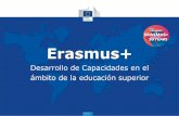 Erasmus+ - SEPIE · Atención a los criterios de admisibilidad Diversificación de proyectos en términos de ... Presentación de las competencias de los socios y roles en el proyecto