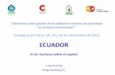 Encuentro “Desafíos y Oportunidades para la Equidad en el ... · 1 “Seminario sobre gestión de la calidad en servicios de salud bajo un contexto humanizador” Cartagena de