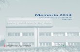 Memoria 2014 - publicaciones.san.gva.espublicaciones.san.gva.es/.../MEMORIA_2014.pdf · Memoria 2014 – Departamento de Salud de Sagunto 5 PRESENTACIÓN Tengo la satisfacción de