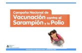 PROGRAMA DE INMUNIZACIONES. ARGENTINA PROGRAMA DE INMUNIZACIONES. ARGENTINA 2009 CAMPAÑA NACIONAL DE VACUNACION para Sarampión y Poliomielitis en niños menores de 5 años Vacunación
