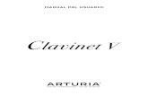 Manual Del Usuario Clavinet V - Arturiadownloads.arturia.com/products/clavinet-v/manual/... · La lista anterior contiene sólo media docena de los músicos y grupos más influyentes