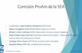 Comisión ProAmde la SEA...XIV.0 Reunión Cien.ﬁca 13-15 julio 2020 Actividades Comisión ProAm XIV.0 Reunión Cien.ﬁca 13-15 julio 2020 Convenio con la FAAE