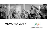 MEMORIA 2017 - Apoyo Positivo · 2020-02-24 · Corporación Municipal, y en ambas ciudades se formó un lazo rojo con paraguas, por iniciativa de CESIDA. • En 2017 participamos