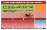 FIEBRE HEMORRAGICA DE CRIMEA CONGO · 2018-06-12 · A diferencia de otras fiebres hemorrágicas, la fiebre hemorrágica de Crimea-Congo (FHCC) es una enfermedad vírica cuyo mecanismo