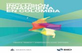 INCLUSIÓN EN COLOMBIA - Asobancaria · 2017-04-26 · nomía de la Universidad Nacional de Colombia, un pregrado es administración de la Universidad de Londres (programa de la London