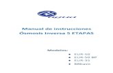Manual de instrucciones Ósmosis Inversa 5 ETAPASaz274650.vo.msecnd.net/assets/pdf/MOD_201000-MOD_201199/...6.-Salida a grifo agua purificada(t ubería azul) 11.-Membrana 12.-Bomba
