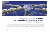 Impacto de XBRL en aplicaciones ERP para la pymepdfs.wke.es/3/1/8/7/pd0000023187.pdf · etiquetas que identifican conceptos de nego-cio, y las linkbases que nos permiten relacio-nar