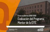 Presentación del PM-EITE · 2020-01-17 · Presentación del PM-EITE En la edición del PM-EITE correspondiente al curso académico 2019/2020 se han planificado 8 reuniones entre