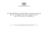 Guía Referencial Iberoamericana de Competencias …...Guía Referencial Iberoamericana de Competencias Laborales en el Sector Público Aprobada por la XVII Conferencia Iberoamericana