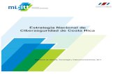 Estrategia Nacional de Ciberseguridad de Costa Rica · 2019-11-12 · 3.2 Las TIC y la ciberseguridad: perspectiva de la planificación nacional ..... - 19 - 3.2.1 ... CII Infraestructuras