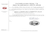 Certificación Núm. 71 - UPR-RPsenado.uprrp.edu/wp-content/uploads/2020/04/CSA-71-2019-2020.pdf · Anejo D: Organigrama administrativo de la Escuela de Derecho Anejo E: Texto del