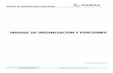 MANUAL DE ORGANIZACIÓN Y FUNCIONES EMAGUA 2013.pdf · 2018-04-23 · funciones asignadas y dentro del marco de las competencias conferidas al Ministerio de Medio Ambiente y Agua.