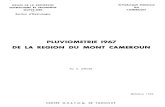 Pluviométrie 1967 de la région du Mont Camerounhorizon.documentation.ird.fr/exl-doc/pleins_textes/... · t 9 t1q t11 t12 t13 t14 t15 t16 t17 t18 t1~ t20 1 ... bai l del';au bfinga