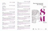 5M - Eivissa · Dimarts Martes 17);1 19.30 h PROJECCIÓ de documentals sobre dones artistes d'Eivissa de la serie Aiguallums, d'Enrique Villalonga. Amb la presencia de Júlia Ribas