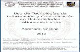 Uso de Tecnologías de Información y Comunicación en ...157.92.136.59/download/tpos/1502-0212_AbrahamC.pdf · Este documento forma parte de la colección de tesis de posgrado de