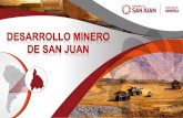 ARGENTINA TIENE UN IMPORTANTE POTENCIAL GEOLÓGICO EN …miningpress.com/media/briefs/san-juan-informe-sobre... · 2018-08-17 · atractivo de la provincia: Promovió el potencial