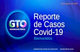 Presentación de PowerPoint...SANTIAGO MARAVATIO 1 SILAO 7 TARIMORO 2 URIANGATO 7 VALLE DE SANTIAGO 15 VICTORIA 1 Defunciones a COVID-19 en Guanajuato DATOS RELEVANTES: Defunciones