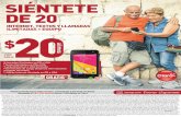INTERNET, TEXTOS LLAMADAS' ILIMITADAS + …ofertas.claropr.com/.../06/050164-2019-CLO-Sientet-de-20.pdf(2) En el plan ilimitado de S20O0 el servicio de Internet es para uso en PR y