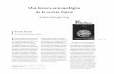 Una lectura antropológica de la revista Espiralscielo.unam.mx/pdf/desacatos/n17/n17a14.pdf · misma y los puntos teóricos divergen-tes muestran la complejidad adquirida por el análisis