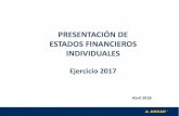 Presentación de PowerPoint - ANCAP · Ejercicio 2016 - 2017 (2/2) Ejercicio finalizado en dic-16 dic-17 Resumen del Estado de Resultados Gastos de administración y ventas -5.287,40
