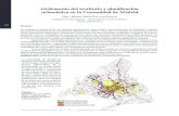 Ordenación del territorio y planificación urbanística en ...faces.unah.edu.hn/decanato/images/stories/PDF/Re... · de las competencias en materia de ordenación del territorio