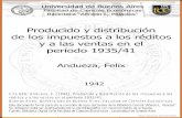 Producido y distribución de los impuestos a los réditos y a las …bibliotecadigital.econ.uba.ar/download/tesis/1501-0250... · 2015. 9. 1. · Universidad de Buenos Aires Facultad