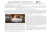 ENTREVISTAS PBI MÉXICO Impunidad en Santo Domingo Ixcatlán · 2009. 9. 3. · Impunidad en Santo Domingo Ixcatlán Para los pueblos indígenas, la justicia no existe, dice el abogado
