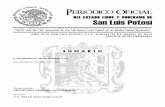 VIlla de Guadalupe (05-MAR2013)€¦ · San Luis Potosí AÑO XCVI SAN LUIS POTOSI, S.L.P. MARTES 05 DE MARZO DE 2013 EDICIÓN EXTRAORDINARIA Las leyes y disposiciones de la autoridad