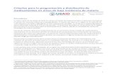 Criterios para la programación y distribución de medicamentos en áreas …siapsprogram.org/wp-content/uploads/2013/05/13-144-Criterios-de... · Criterios para la programación
