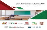 Fondo de Aportaciones Múltiples (FAM) - CECyTE Tlaxcala | Colegio de … · 2018. 7. 11. · - Colegio de Bachilleres del Estado de Tlaxcala. - Colegio de Estudios Científicos y