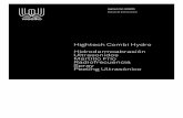 Hightech Combi Hydro Hidrodermoabrasión Ultrasonidos ... · aplique gel en la zona que quiera tratar. 3. Haga clic en el botón “cold” en la pantalla. 4. Ponga el martillo en