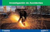 00071510.PRESENTACION- Investigación de accidentes incidentes · 2019. 10. 2. · Investigación de Accidentes e Incidentes: Proceso de identificación de los factores, elementos,