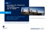 SEEP - X Jornada de Diabetes del Niño...Ilmo. D. Felipe Petriz Calvo Rector Magniﬁco de la Universidad de Zaragoza ... Diferenciación de la célula Beta y sensibilidad a citokinas: