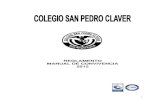 manual convivencia 2011-2012-1 - Colegio San Pedro Claver · Convivencia, adoptado por Resolución Rectoral No. 149 de Noviembre 30 de 2010, como el conjunto de principios y normas