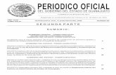 PERIODICO OFICIAL 19 DE MAYO - 2006 PAGINA 1 TOMO CXLIV …strc.guanajuato.gob.mx/templates/COMUNICACION/PDFS/Ley_Prote… · 2005, se llevó a cabo la firma del Acuerdo de Precierre