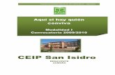 CEIP San Isidro · antigua zona de pisos, con chabolas y urbanizaciones de nueva construcción. Esto provoca una gran diversidad socioeconómica y cultural en la zona. El CEIP San