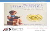 iepa.es...NUESTRO MASTER El Máster en Psicología Infanto-juvenil, en su modalidad presencial fue creado en el 2000, por la Asociación Española de Psicología Conductual (AE-PC)