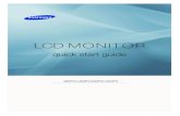 LCD MONITOR - OwnerIQdl.owneriq.net/8/8182d225-50ee-c604-913a-2cb62a59e228.pdf · •Componente PC / DVI Modo 7) Energía Use este botón para encender y apagar el monitor. 8) Indicador