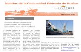 La noticia El Puerto informa cómo solicitar bonificaciones ... · 7 Boletín de Noticias de la Comunidad Portuaria de Huelva Mayo de 2020-Nº 11 Tráficos del Puerto de Huelva, acumulado