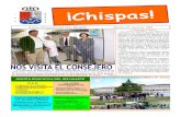 Sitio web del IES de Huarte - CHISPEANDO ¡Chispas! · 2017. 7. 24. · De Izda a dcha: Antonio Lora, Teresa Aranaz, Iñaki Agüera y Carlos Pérez Nievas El Jefe de la Brigada de