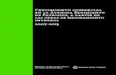Crecimiento comercial en la Avenida Regimiento de ... · Cambios en la ComPosiCión (2007-2012) En el estudio de los cambios en la composición, desde enero de 2007, reflejan un incre-mento
