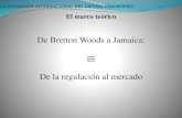 De Bretton Woods a Jamaica: De la regulación al … EXPANSION...La financiación del sobre consumo norteamericano Financiación de Estados Unidos al Resto del Mundo (1961-1981) :