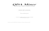 REVIEWED FULL TRANSLATION · QDA Miner mantiene todos los documentos, esquemas de codificación, y notas en un conjunto de archivos llamado “proyecto”. Los proyectos QDA Miner