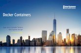 Docker Containers - InterSystems · 2018. 6. 26. · (docker build –docker run) Imágenes Docker Múltiples capas de solo-lectura Construidas manualmente o vía Dockerfile Construye