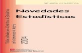 Novedades Títulos editados por el Instituto de …...- Estadística del Movimiento Natural de la Población de la Comunidad de Madrid. 1993-2001 Estadística de Mortalidad según