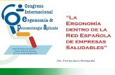 Presentación de PowerPoint - PREVERASpreveras.org/docs/documentos/la_ergonomia_dento_de_la_red_de_e… · • Presentación FCC Delegación Cataluya II (Montserrat Gómez) (pdf,