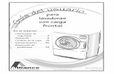para lavadoras con carga frontal - Speed Cleanspeedclean.cl/pdf/guia-del-usuario-para-lavadoras-de-carga-frontal.pdf-2-802753 (SP) Para su seguridad y para reducir el riesgo de incendio