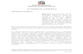República Dominicana TRIBUNAL CONSTITUCIONAL EN NOMBRE …€¦ · TC-05-2013-0181, relativo al recurso de revisión de sentencia de amparo interpuesto por el señor Huáscar Miguel
