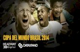 COPA DEL MUNDO BRASIL 2014 · llamadas de un en las campañas del mundial. domingo cualquiera” El efecto de la publicidad durante el mundial incremento la pasión de las personas